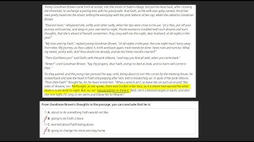 Drawing Conclusions Question 10