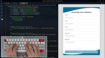 ASMR Programming - Form Validation Using JavaScript - No Talking