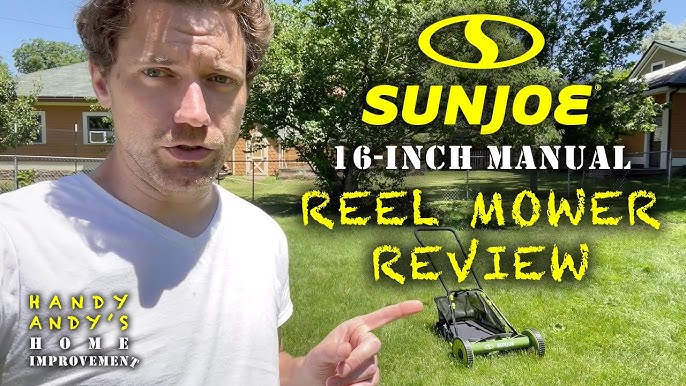 The best way to get into reel mowing? Sun Joe 24V-CRLM15 24-Volt