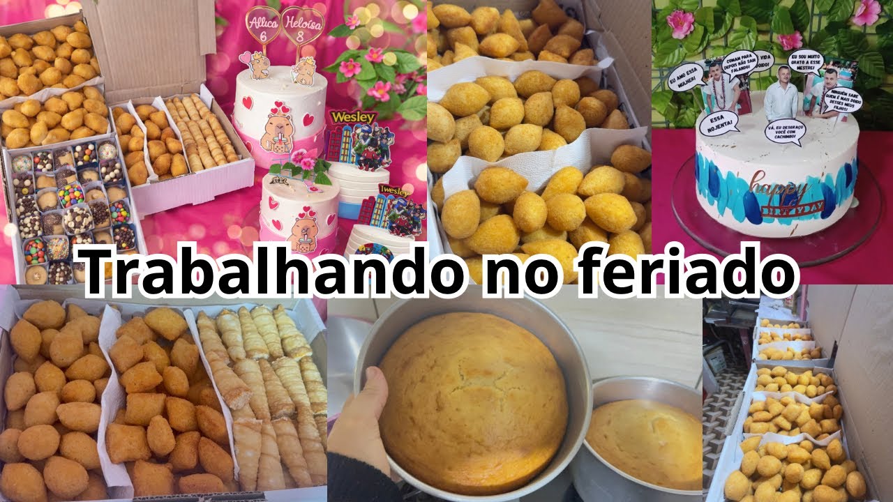 👉 VENDI MUITO KIT FESTA NO CARNAVAL 🎉 | Trabalhando no Feriado na Confeitaria