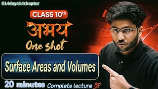 Class 10th Surface Areas and Volumes One Shot🔥|Class 10 Maths Chapter 12 | Shobhit Nirwan