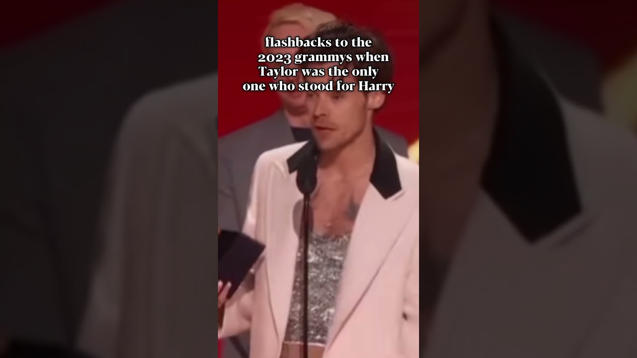 When Taylor was the only one who stood for Harry #grammys #grammys2023 #taylorswift #harrystyles