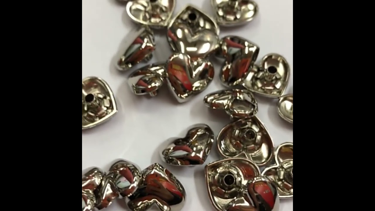 Heart shape rivet for leather craft