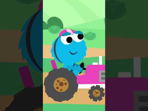 Car Race on the Farm! 🐮 🐷 🐔