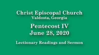 Christ Episcopal Church | Lectionary Readings and Sermon | June 28, 2020