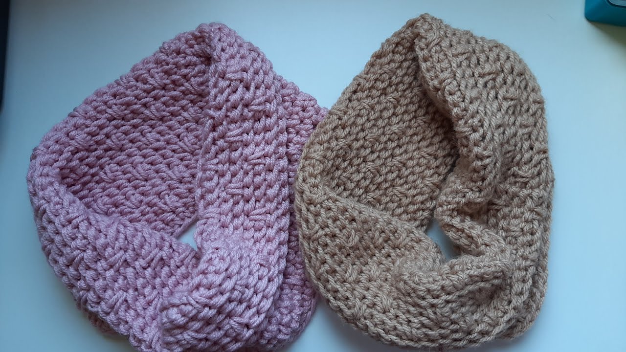 Gola Urban parece tricô mas é crochê!!