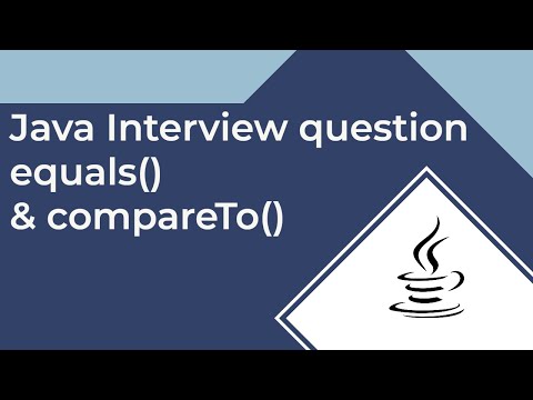 #21 Java Interview - Using Custom class with TreeMap | equals() and compareTo()