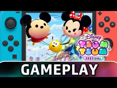 Disney Tsum Tsum Festival | 20 Minutes of Gameplay on Switch