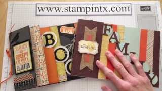 Exclusive Mini Album for My Stampintx Subscribers
