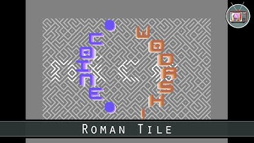 Roman Tile by Coine, 2018 | C64 Intro