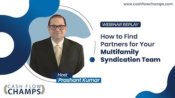 Webinar Replay- How To Find partners For Your Multifamily Syndication Team