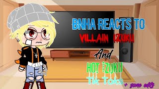 []Bnha reacts to villain Izuku and hot Izuku tik toks(+some edits)[]Dekubowl[]Tiktoks in desc.[]