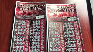 New $10 Ruby Mine - Michigan Lottery - 8/15/20