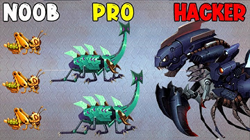 NOOB vs PRO vs HACKER - Insect Evolution Full Gameplay (Part 187)