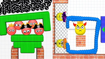 Hide Ball Brain Teaser & Draw To Smash Mix Gameplay MAX LEVEL