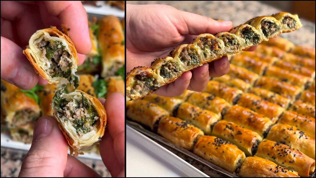 البوراك التركي ساهل ماهل مورق و مقرمش و بزاااف بنين بطريقة جديدة راح ديري بيه حالة 😍