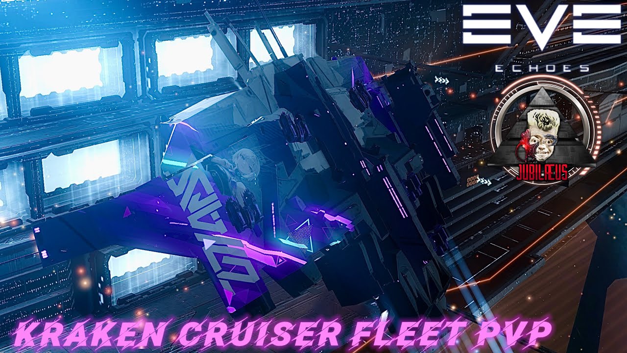 EvE Echoes PvP Kraken Cruiser Fleet Adventure - YouTube
