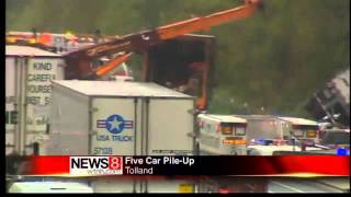 Five-Car Pile-Up Sends 2 to the Hospital