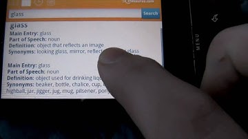 Dictionary.com Android application