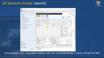 GP Elementz - SalesHQ - Manage Customers
