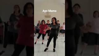 Ayo Mama line dance #shortsyoutube