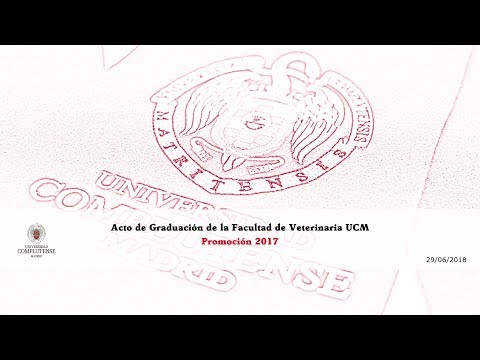 Acto  Académico de Graduación de la Facultad de Veterinaria 