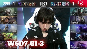 FPX vs TT - Game 3 | Week 6 Day 7 LPL Spring 2022 | FunPlus Phoenix vs TT G3