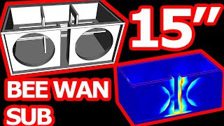 [PLAN] 15' DUAL BEE WAN Subwoofer Box