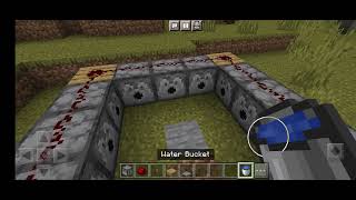 This is how you make a tnt elevator/cannon