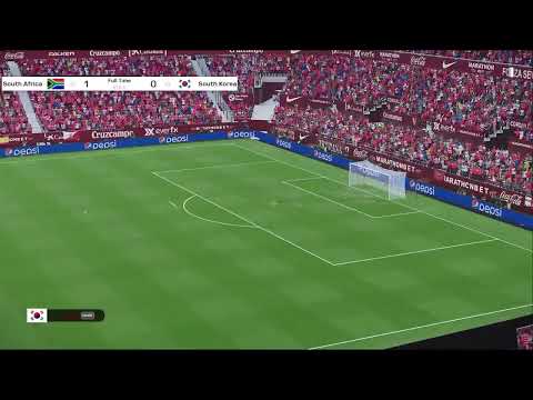 대한민국 vs. 남아프리카공화국 | FIFA 2026 | 비디오 게임 eFootball PES 21 thumbnail