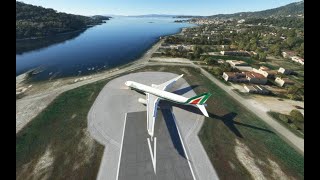 Al Italia Airbus A330 Flight Simulation at Alexandros Papadiamandis Airport, Greece | Capt. Stunn