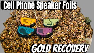 Turning Trash to Treasure: Extracting Gold from Cell Phone Speaker Golden Foils