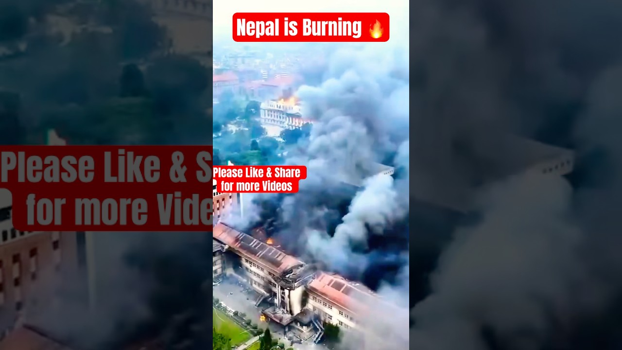 😱Nepal Protest 😭Nepal Condition Today 