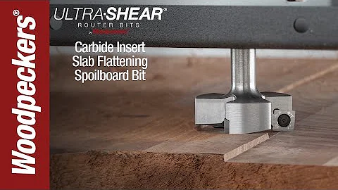 Slab Flattening & Spoilboard Bit