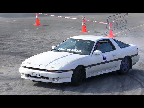 Drifting Toyota Supra MK3 - Street car SUPRA Mk3 ( Pure sound )