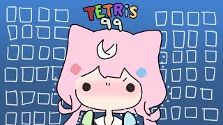 【🟦テトリス99】テトリス1位🥇してた魔王は誰？まさに˗ˋˏ 吾輩 ˎˊ˗【ナリ/にじさんじ】