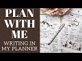 PLAN WITH ME | WRITING IN MY PLANNER | Jan 4-10, 2021