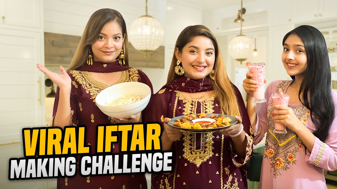 We Tried Viral Iftar Making Challenge | Iftar Recipe | Ramadan Vlogs | Nusrat Jahan Ontora