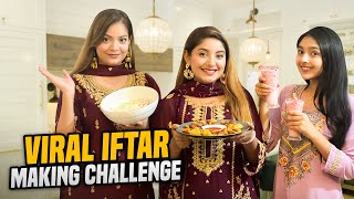 We Tried Viral Iftar Making Challenge | Iftar Recipe | Ramadan Vlogs | Nusrat Jahan Ontora