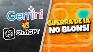 GPT ou GEMINI: Qual IA monta a MELHOR estratégia no CHIMPS?! | Bloons TD 6