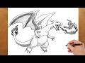 How to Draw Charizard Full Body | Pokémon Art Guide