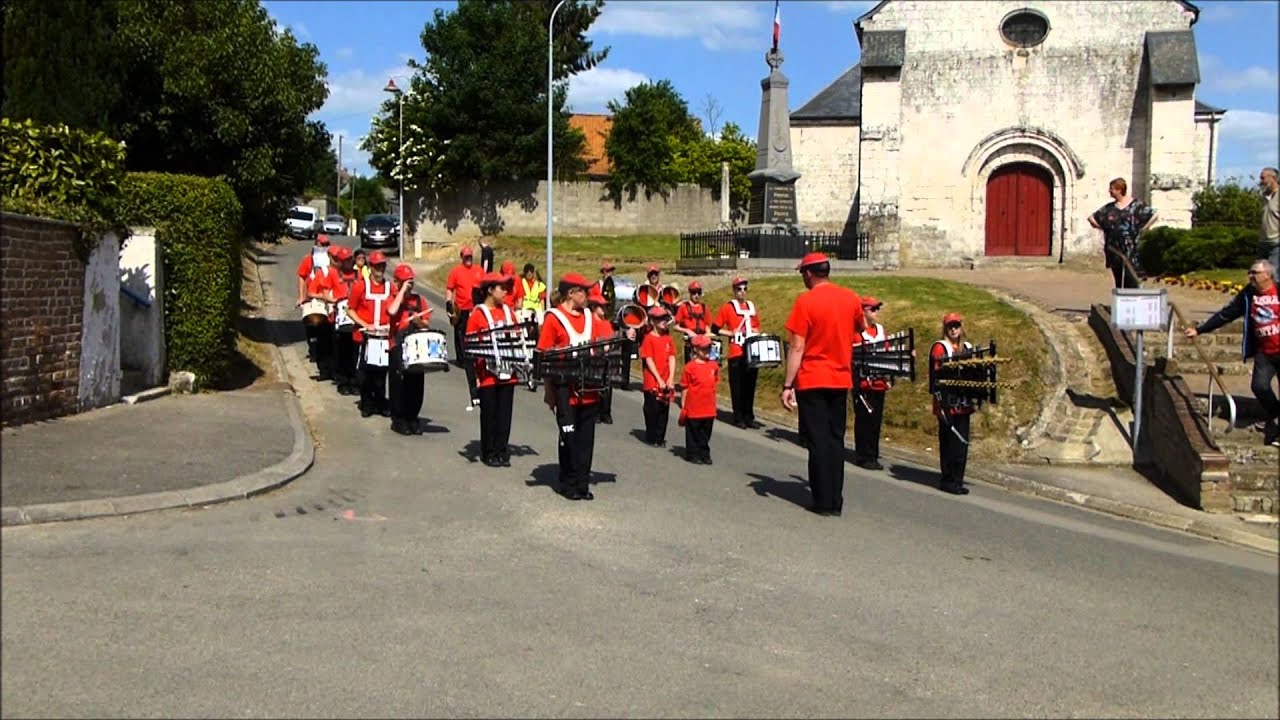 FRENCH BRASS BAND IN PERNOIS 