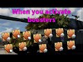 When you activated 3 boosters (600%) | War Thunder