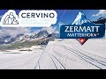 Summer skiing - July conditions in Zermatt and Cervinia