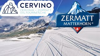 Summer skiing - July conditions in Zermatt and Cervinia screenshot 1