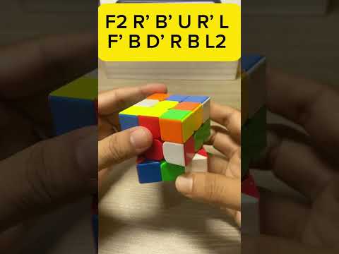 3x3 Rubik’s Cube attractive Pattern || Python Pattern || Rubik's cube
