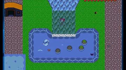 Testing new water tiles with Solarus