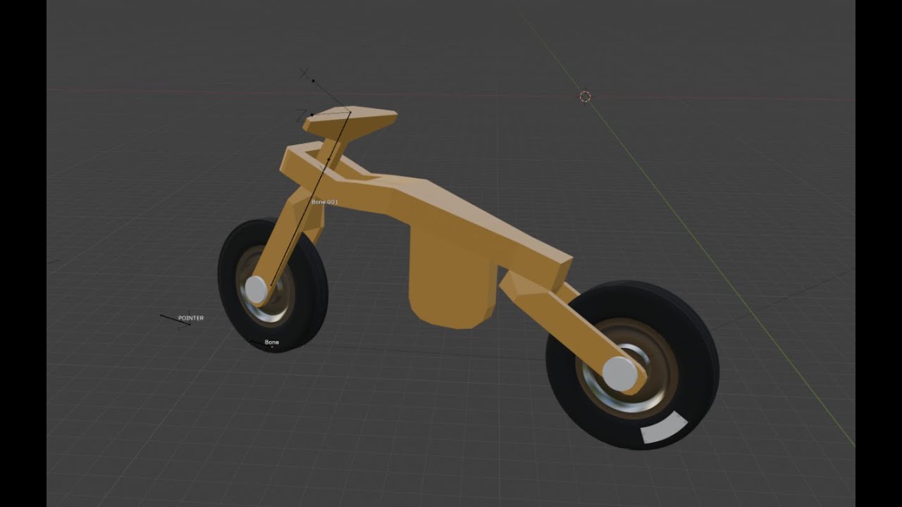 오토바이 핸들 리깅 Motorcycle Rigging (Blender 3D) - YouTube
