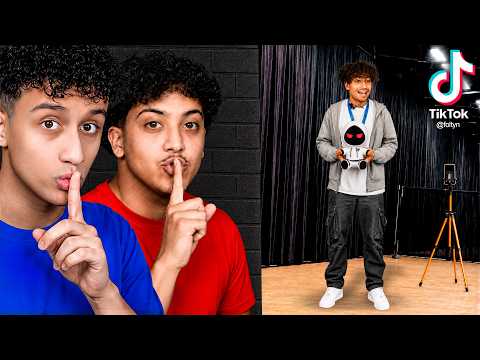 Sneaking Into Youtuber's Tiktoks!
