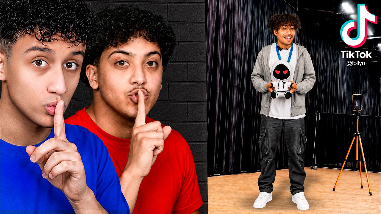 Sneaking Into Youtuber's Tiktoks!